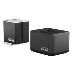 GoPro Enduro İkili Şarj Cihazı + 2 Batarya (HERO9/10/11 Black için)