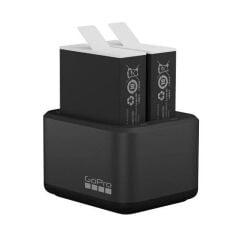 GoPro Enduro İkili Şarj Cihazı + 2 Batarya (HERO9/10/11/12 Black için)