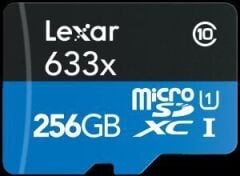 Lexar 256GB 633x MicroSDHC Hafıza Kartı