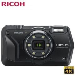 Ricoh WG-6 Sualtı Fotoğraf Makinesi (Siyah)