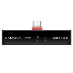 Ckmova UM100 Kit 3 UltraCompact 3.5mm Çıkış 2.4GHz Çift Kanallı Kablosuz Mikrofon