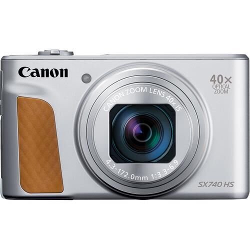 Canon PowerShot SX740 HS Fotoğraf Makinesi Light (Silver)