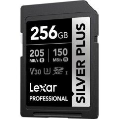 Lexar 256GB Professional Sılver Plus UHS-I SDXC V30 Hafıza Kartı
