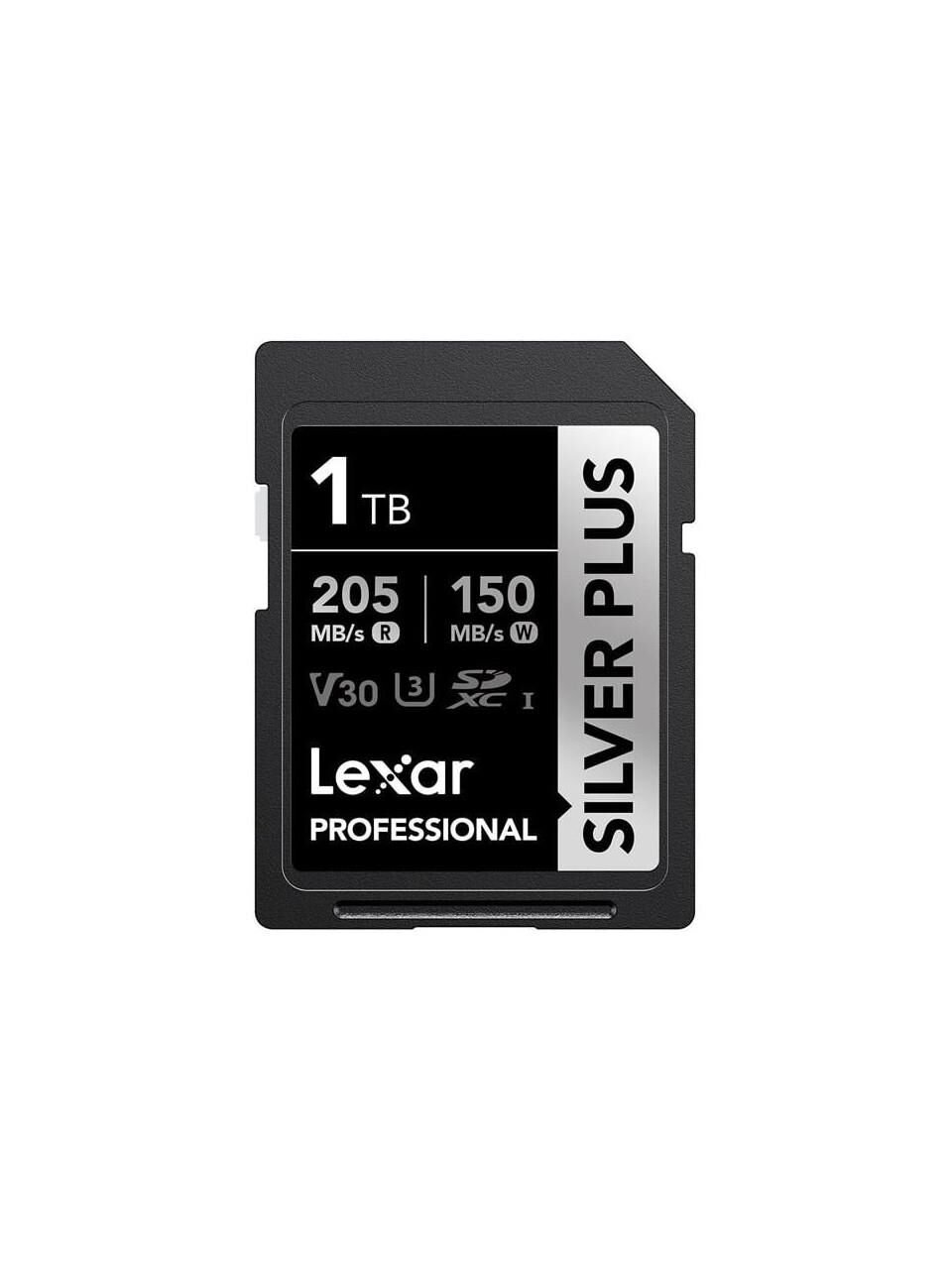 Lexar 1TB Professional Sılver Plus UHS-I SDXC V30 Hafıza Kartı
