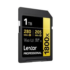 Lexar 1TB Professional 1800x UHS-II SDXC V60 Gold Hafıza Kartı