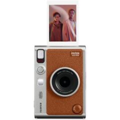 FUJIFILM Instax Mini Evo Hybrid (Brown) Fotoğraf Makinesi
