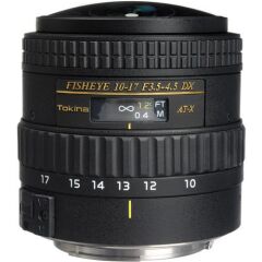 Tokina 10-17mm F3.5-4.5 AT-X Fisheye DX * Non Hood (Canon)