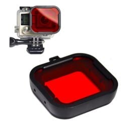 Sanger GoPro Standart Housing İçin Kırmızı Filtre