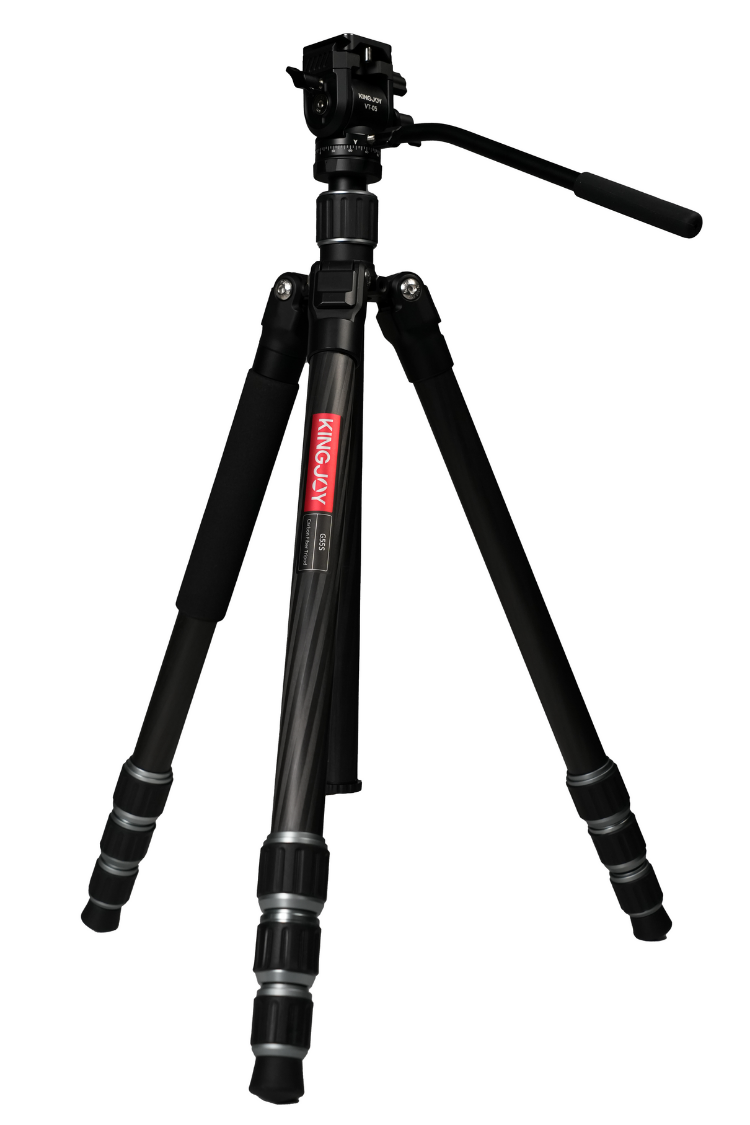 Kingjoy G55 S+VT-05 Hafif Karbon Video Seyahat  Tripodu