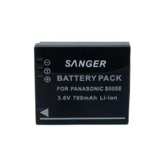 Sanger S008E Panasonic Fotoğraf Makinesi Batarya