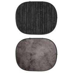 Savage (U.S.A) Gray/Dark Wood Collapsible Backdrop (Katlanabilir Fon)