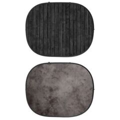 Savage (U.S.A) Gray/Dark Wood Collapsible Backdrop (Katlanabilir Fon)