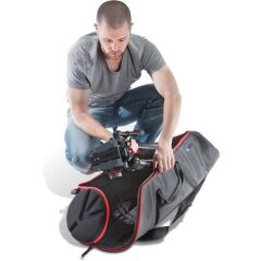 Manfrotto MBAG100PNHD Tripod Çanta Yastıklı 100CM (Siyah/Kırmızı Döşeme)