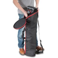 Manfrotto MBAG100PNHD Tripod Çanta Yastıklı 100CM (Siyah/Kırmızı Döşeme)
