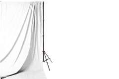 Savage (U.S.A) White Solid Muslin Backdrop (Beyaz Müslin Arka Fon)
