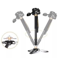 BF Pro 159 Alüminyum Ergonomik Kafa ve ayaklı Monopod