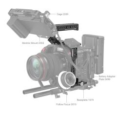 SmallRig 3899 Canon EOS C70 için Kafes Kiti