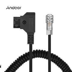 Andoer D7227 D-Tap BMPCC 4K 6K 2 Pinli Güç Kablosu