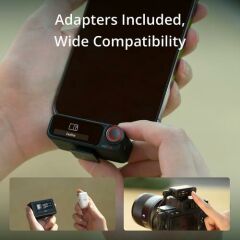 DJI Mic 2 Kompakt Dijital Kablosuz Mikrofon Sistemi (Tek Kişilik)