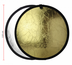 JINBEI 110cm 2-in-1 Yuvarlak Yansıtıcı Reflektör Paneli