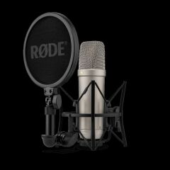 RODE NT1 5th Generation Stüdyo Kondenser XLR/USB Mikrofon (Gümüş)