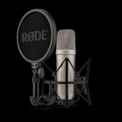 RODE NT1 5th Generation Stüdyo Kondenser XLR/USB Mikrofon (Gümüş)