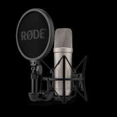 RODE NT1 5th Generation Stüdyo Kondenser XLR/USB Mikrofon (Gümüş)