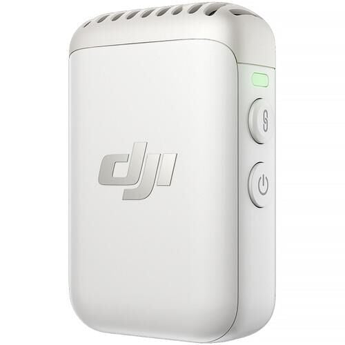 DJI Mic 2 Transmitter Dahili Mikrofonlu Kaydedici (Platinum White)