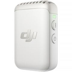 DJI Mic 2 Transmitter Dahili Mikrofonlu Kaydedici (Platinum White)