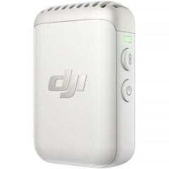 DJI Mic 2 Transmitter Dahili Mikrofonlu Kaydedici (Platinum White)
