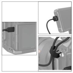 SmallRig Ultra Slim 4K HDMI Kablosu (D - A Micro) 55cm 3043