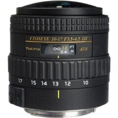 Tokina 10-17mm F3.5-4.5 AT-X Fisheye DX * Non Hood (Nikon)