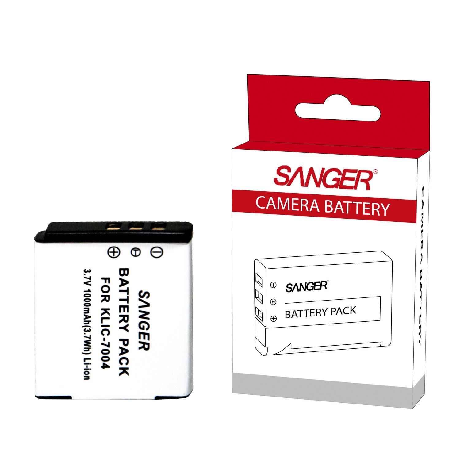 Sanger KLIC-7004 Kodak Fotoğraf Makinesi Batarya