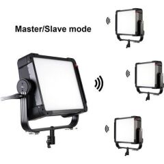GVM YU200R 200W RGB LED Panel Işık (Hardcase)