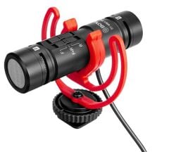 Boya BY-MM1 Pro Çift Kafalı Shotgun Mikrofon