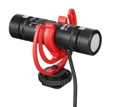 Boya BY-MM1 Pro Çift Kafalı Shotgun Mikrofon