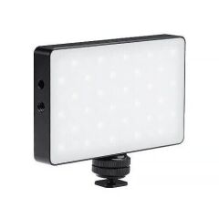GVM 8RS RGB Kamera Üstü Dahili Akülü Mobil Led Işık (11x7cm)