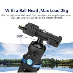 Ulanzi TT20S Top Kafa Esnek Masaüstü Tripod