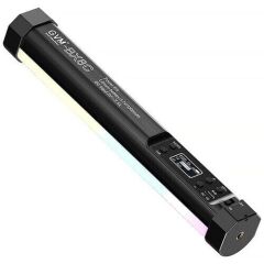 GVM BX8C RGB 30cm 8W Dahili Akülü LED Tüp Işık