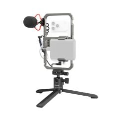 SmallRig 3384D Hepsi Bir Arada Video Kiti Ses ve Aydınlatma Sistemiyle Akıllı Telefon Kullanıcıları İçin