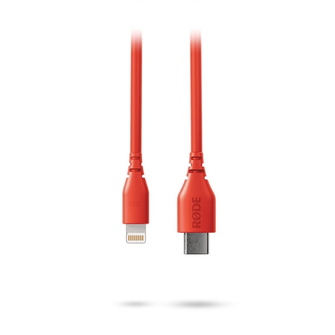 Rode SC21 Lighting - USB-C Kablo (30 cm) (Kırmızı)