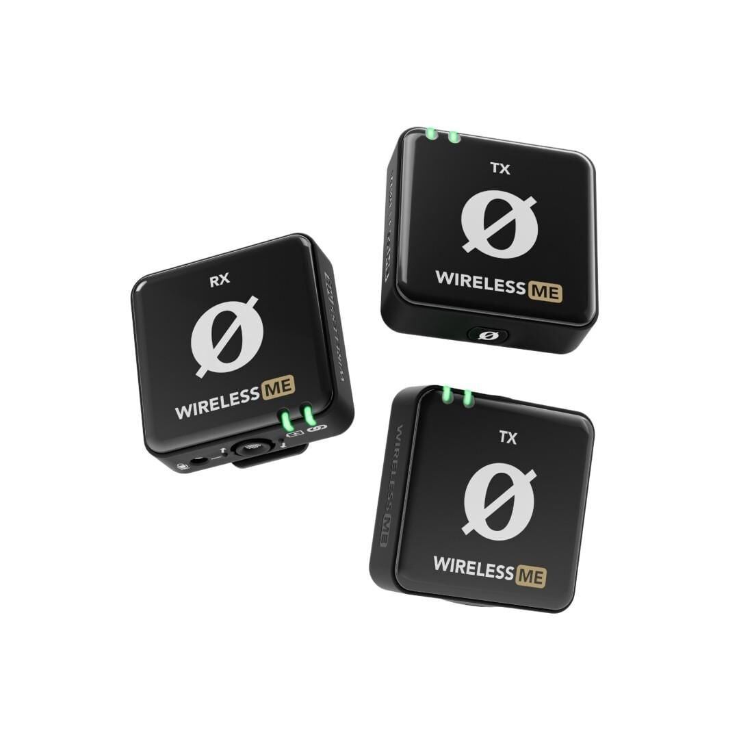 RODE Wireless ME Dual İki Kişilik Yaka Mikrofonu (Siyah)