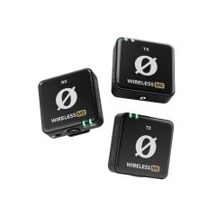 RODE Wireless ME Dual İki Kişilik Yaka Mikrofonu (Siyah)
