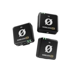 RODE Wireless ME Dual İki Kişilik Yaka Mikrofonu (Siyah)