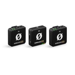 RODE Wireless ME Dual İki Kişilik Yaka Mikrofonu (Siyah)
