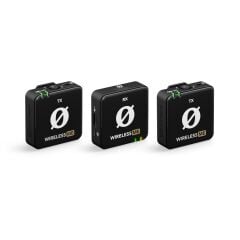RODE Wireless ME Dual İki Kişilik Yaka Mikrofonu (Siyah)