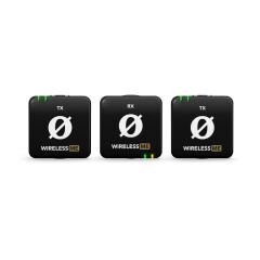 RODE Wireless ME Dual İki Kişilik Yaka Mikrofonu (Siyah)