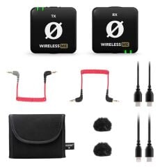 RODE Wireless ME Dual İki Kişilik Yaka Mikrofonu (Siyah)
