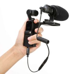 Boya BY-K7 Dji Osmo Action Mikrofon Adaptörü