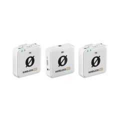 RODE Wireless ME Dual İki Kişilik Yaka Mikrofonu (Beyaz)